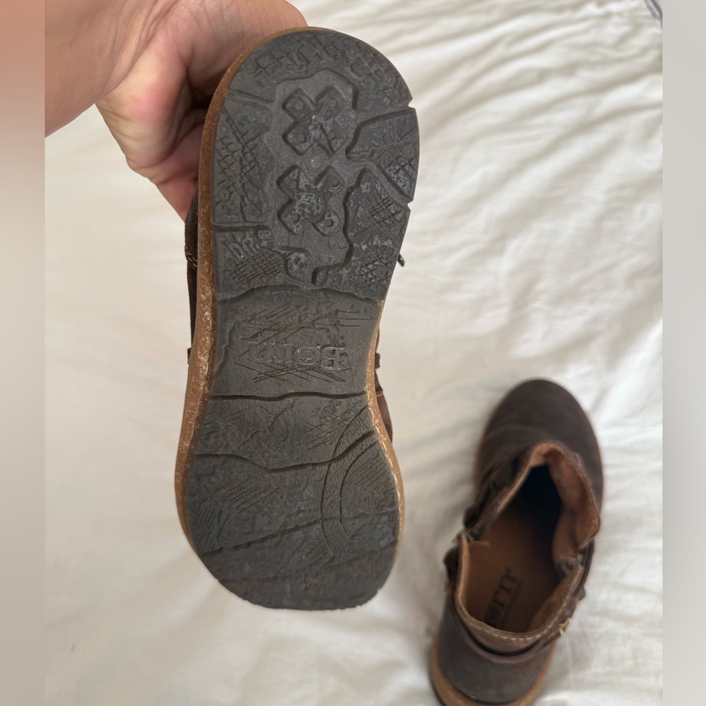 Born Brown Leather Boots - Picture 6 of 10